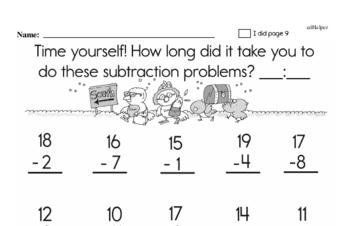 winter worksheet for first