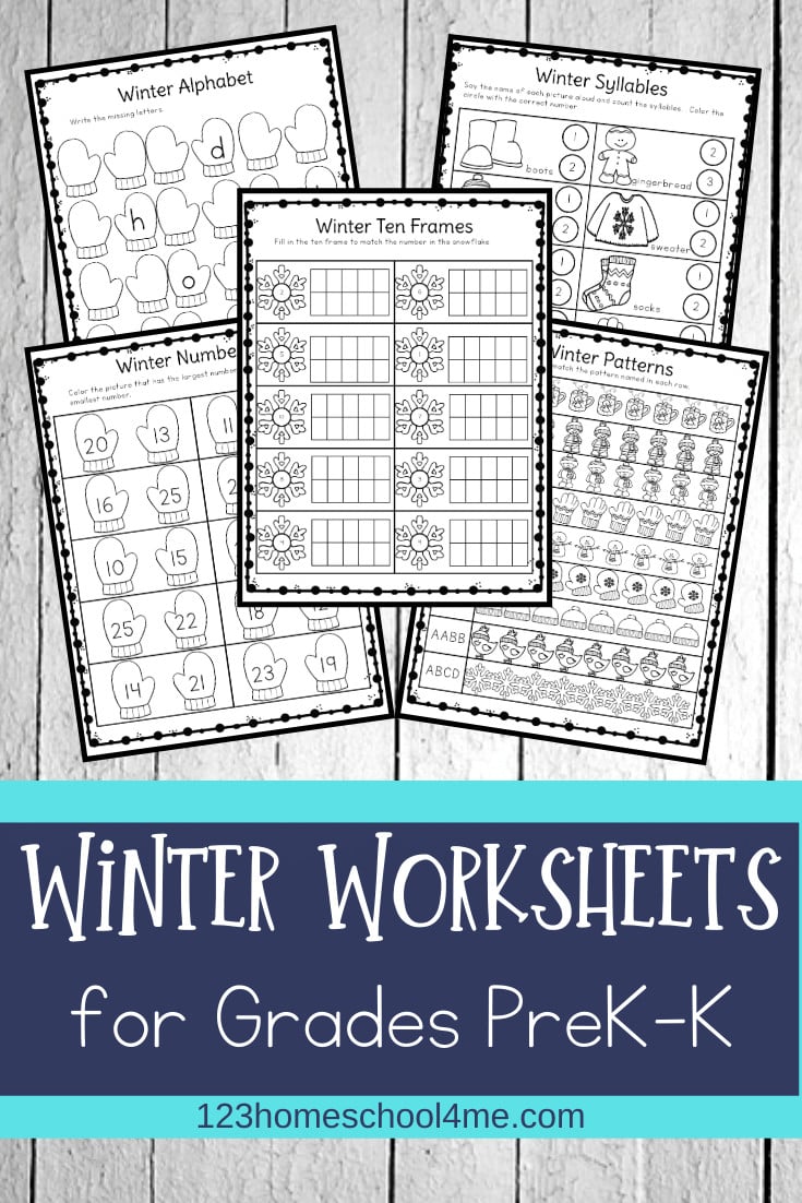 Engaging Preschool Winter Worksheets for Creative Learning