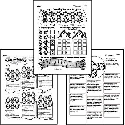 Free Second Grade Winter PDF Worksheets | edHelper.com