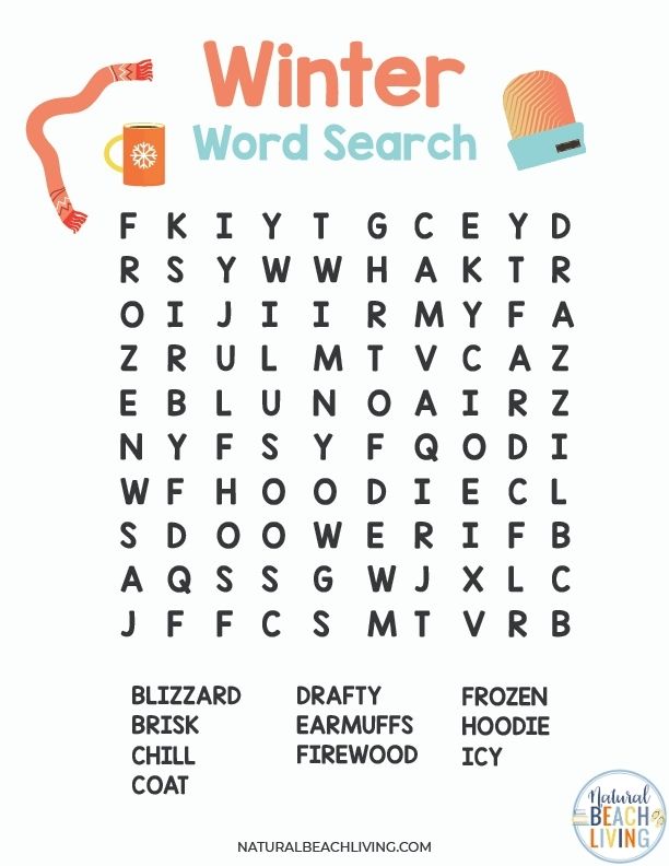 Free Winter Printables for Preschool and Kindergarten - Natural ...