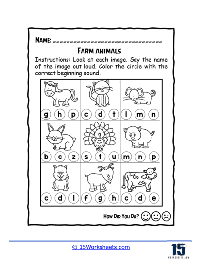 Farm Animals Worksheets - 15 Worksheets Library