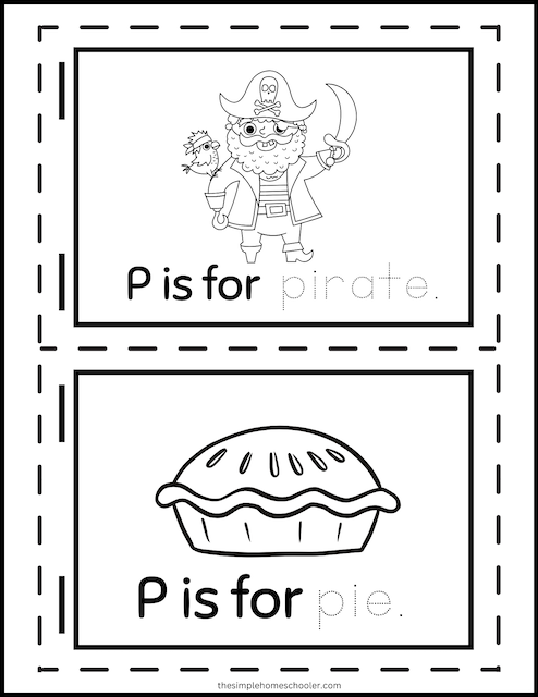 wizkids letter p worksheet