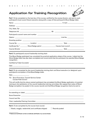Wood Badge Syllabus Pdf - Fill Online, Printable, Fillable, Blank ...