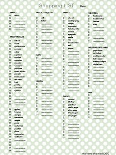 Menu Planning &  Online Shopping: My 2 Biggest Shopping Timesavers