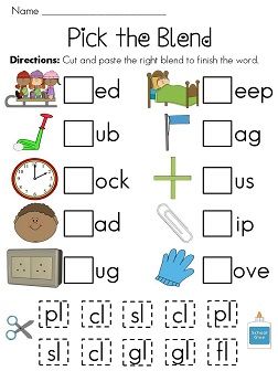 L Blends Worksheets Pack | Blends worksheets, Phonics, Teaching ...