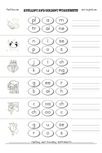 Free Printable Spelling Worksheets