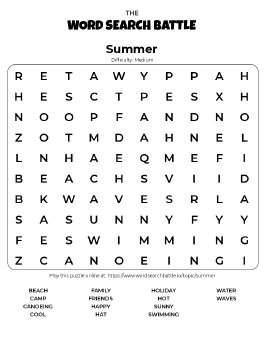 100+ Free Word Search Printable Puzzles [2024]