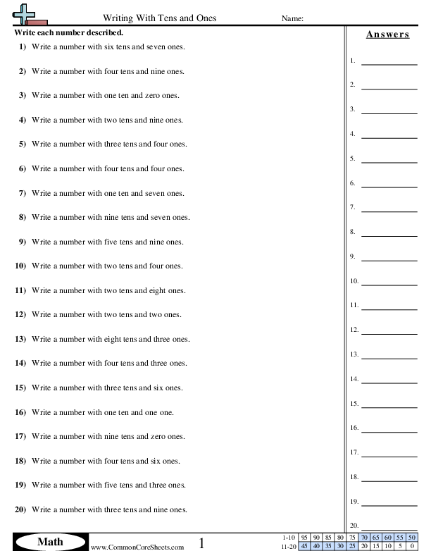 word form worksheet
