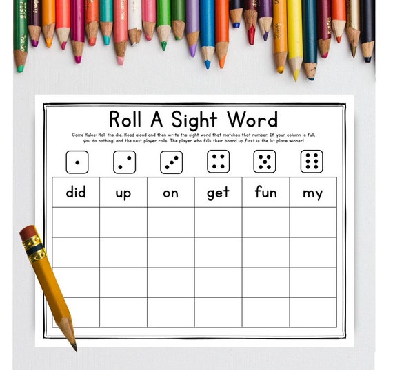 word games printable worksheet