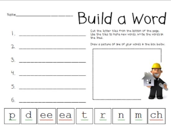 3 Vowel Pattern Worksheets {Free Download} - Teach Junkie
