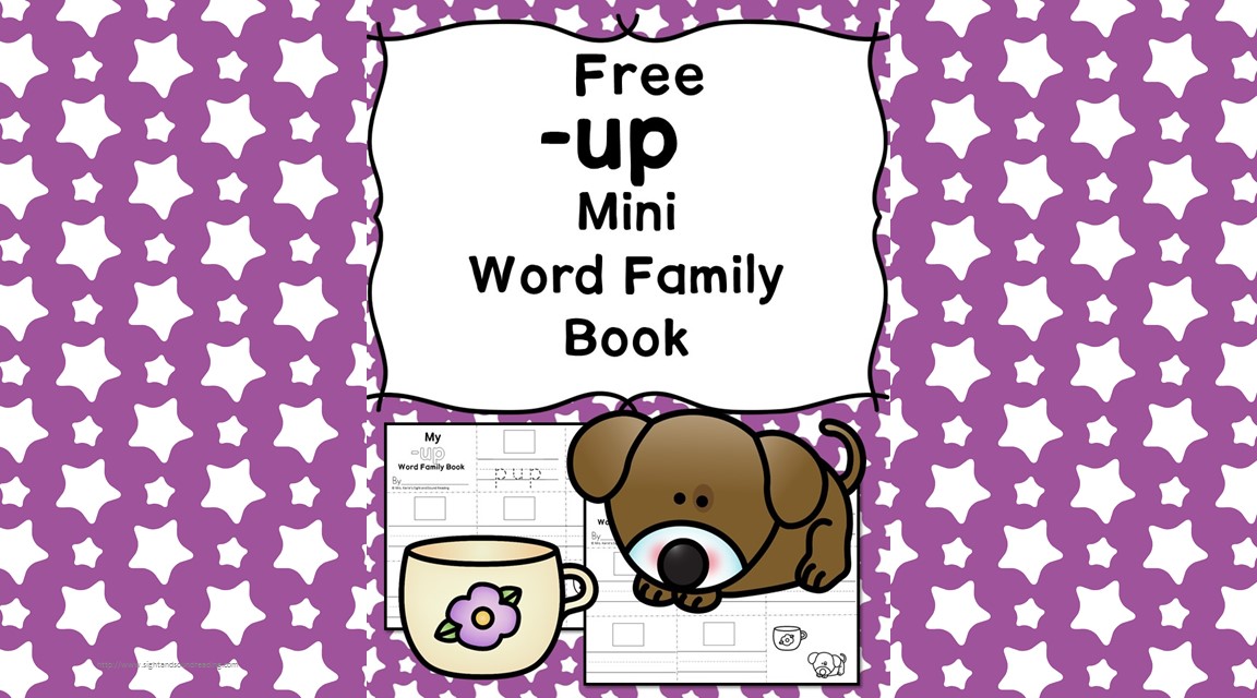 UP CVC Word Family Worksheets | Mrs. Karles Sight and Sound Reading