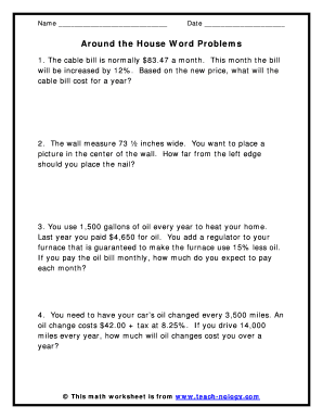 7th Grade Math Problems: Complete with ease | airSlate SignNow
