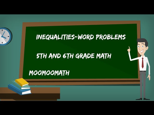 word problems with inequalities worksheet