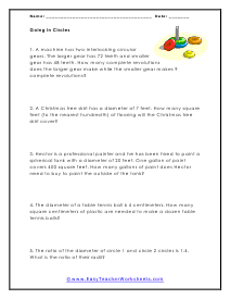 High School Word Problems Worksheets