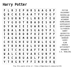 Printable Word Searches