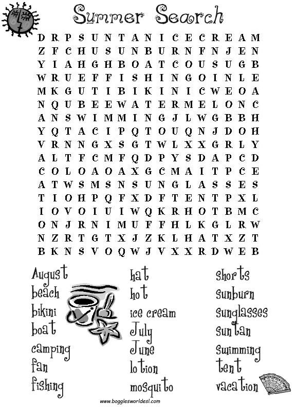 Food Word Search (Free Printable Puzzles) - DIY Projects, Patterns ...