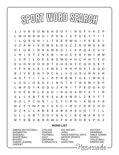Best Free Word Search Printable Puzzles for Kids &  Adults