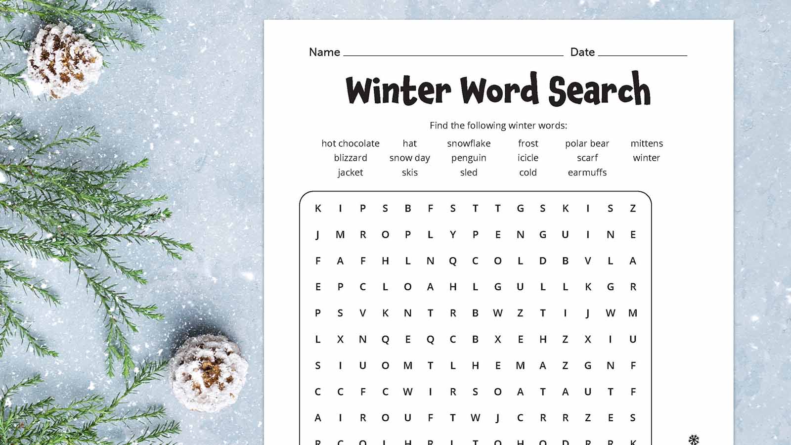 Virginia Word Search Worksheet  