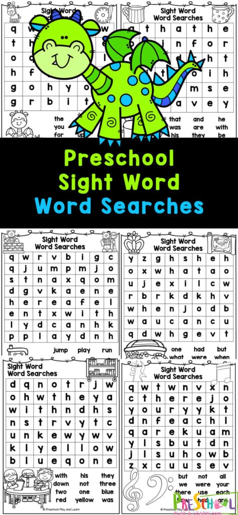 word searches free printable worksheet
