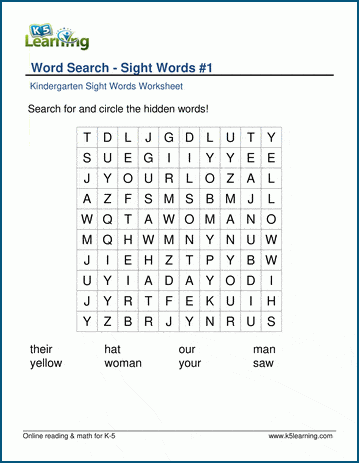 Word search game summer word search puzzle worksheet for learning ...
