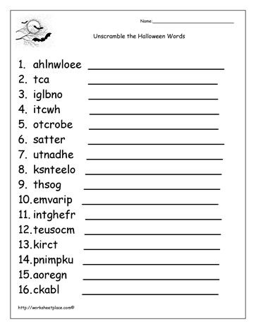 Worksheets