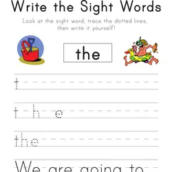 Sight Words Worksheets &  Free Printables 