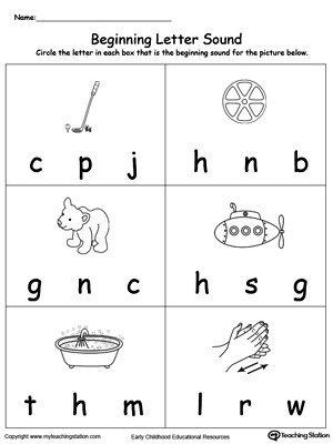 Free Words that Begin With A and Printable for Kids