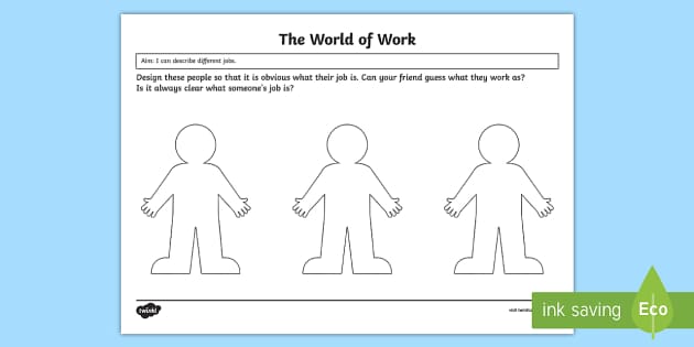 work related worksheet
