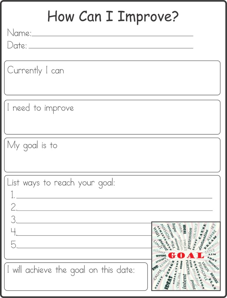 work sheets for adults