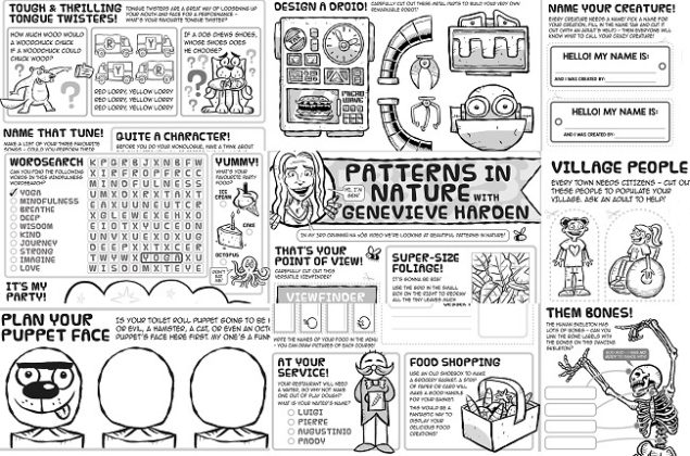 Alan Nolan Downloadable Activity Sheets | Creative Resources ...