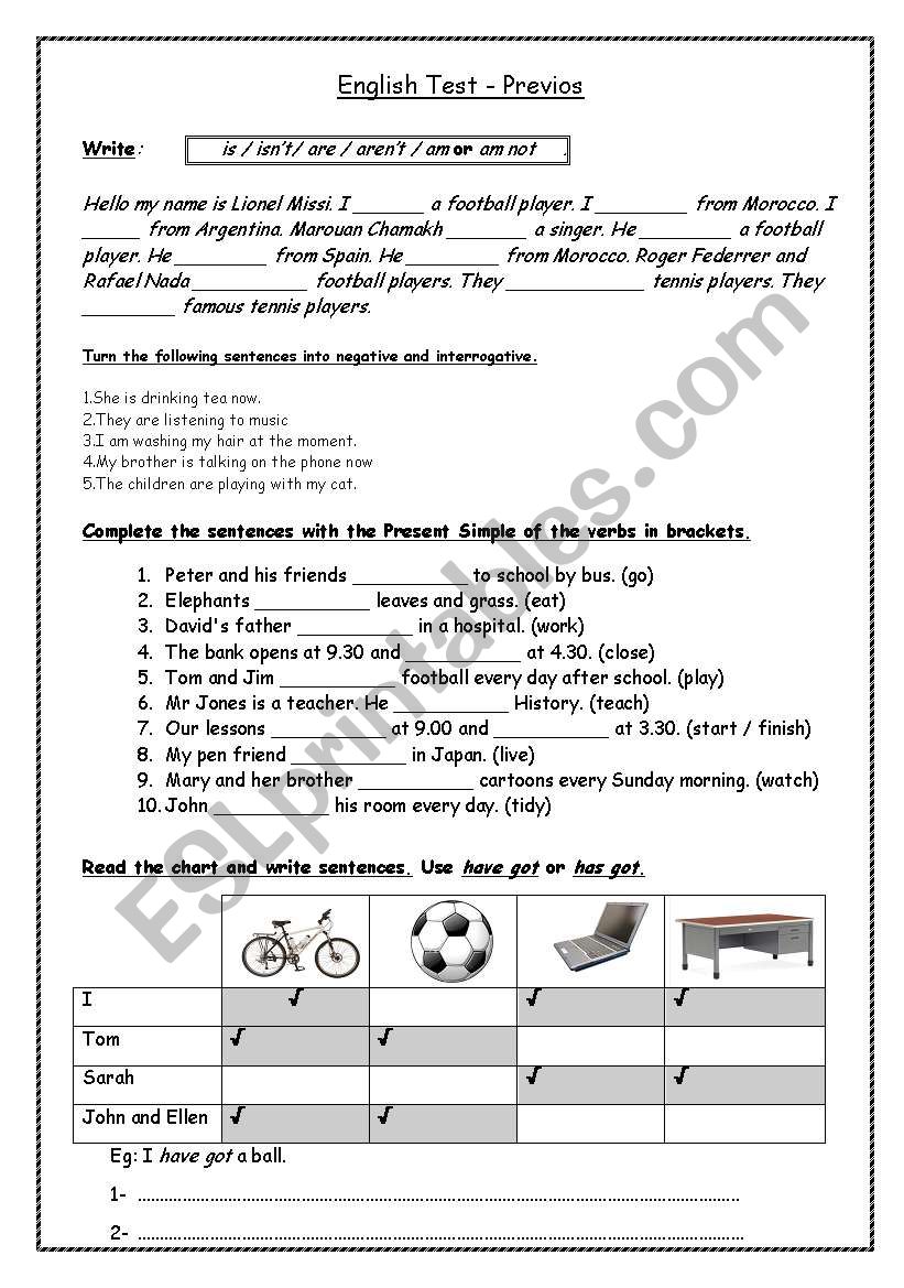 work sheets for adults