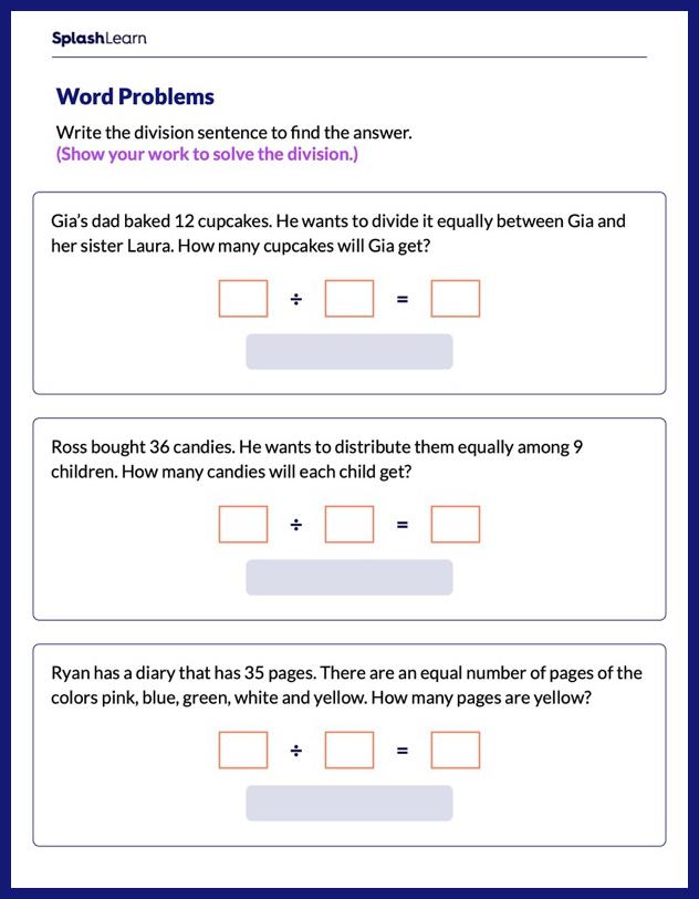 Use Multiplication to Solve Division Word Problems - Math ...