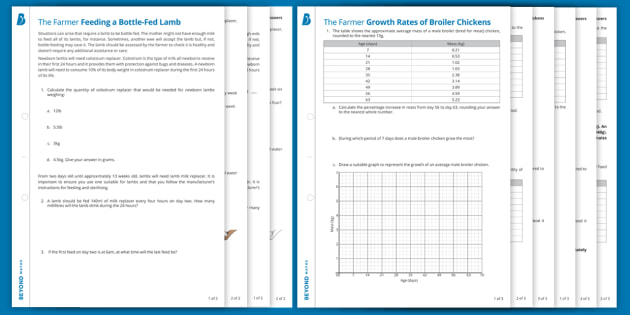 Real World Functional Skills Maths Levels 1 and 2 Worksheets ...