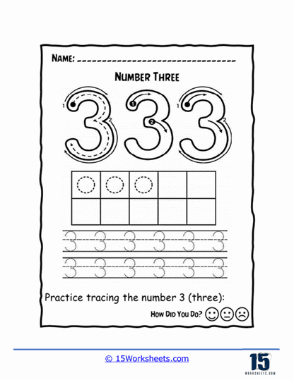 Number 3 Worksheets - 15 Worksheets Library