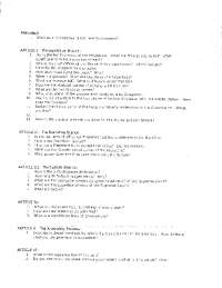 The Constitution Worksheet with Answers | Exercises Constitutional ...
