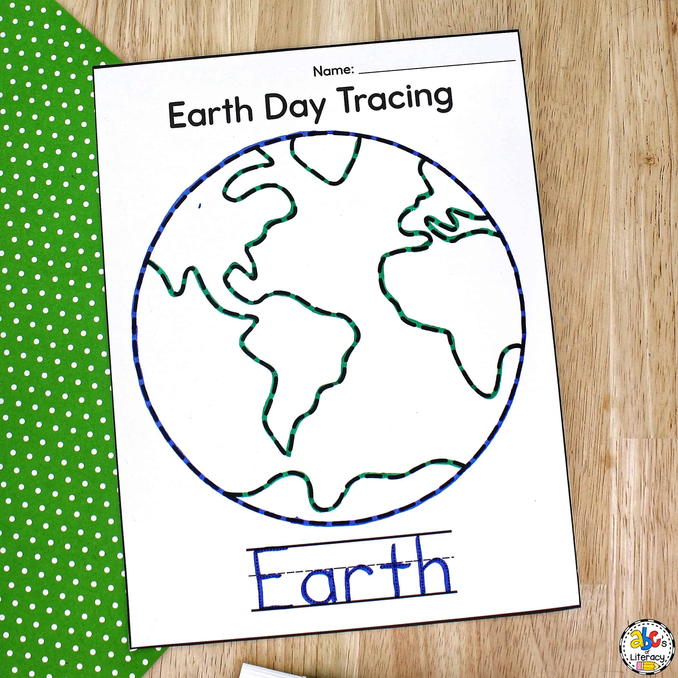 worksheet about earth day