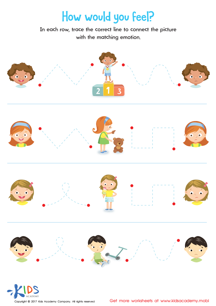 Feelings and Emotions Worksheet: Free Printable PDF for Children