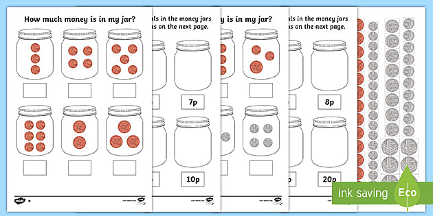 worksheet about money
