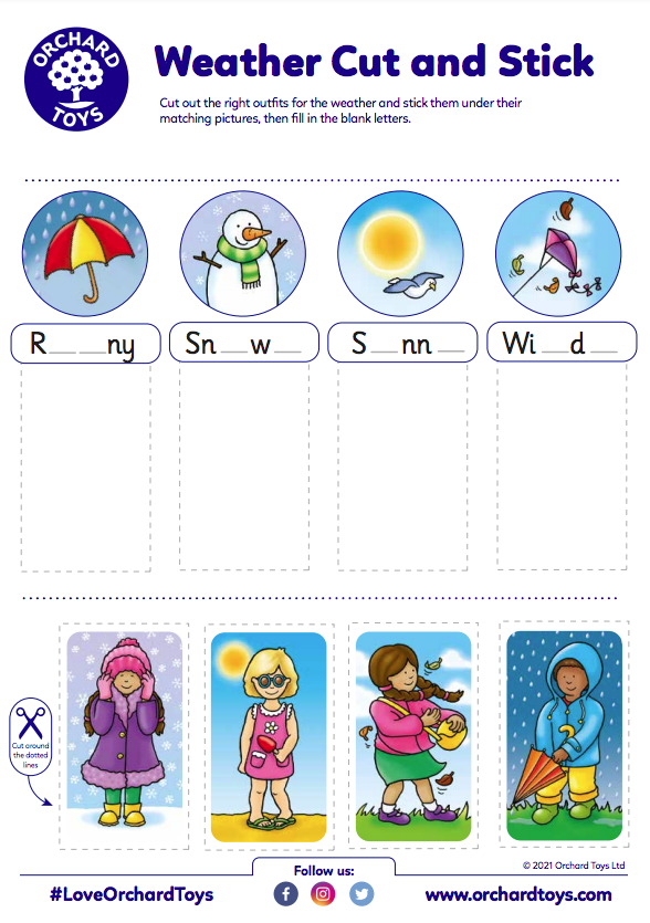 Activity Sheets | For Children | Orchard Toys