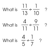 worksheet division of fractions