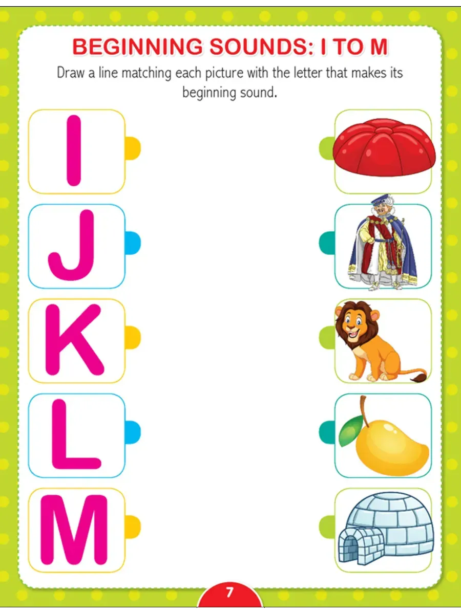 Buy Academic Books Kindergarten English Worksheets Books for ...