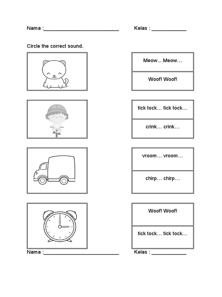 Year 1 English Worksheet PDF Worksheets Library