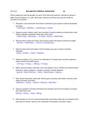 Balancing Equations.pdf - Worksheet: Even More Fun with Equations ...