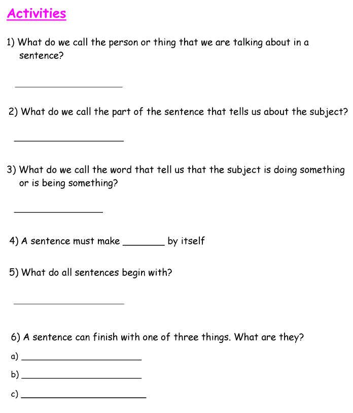 EnglishPOWER - Sample English Worksheet