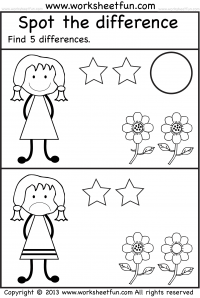 Spot the difference - One Worksheet / FREE Printable Worksheets ...