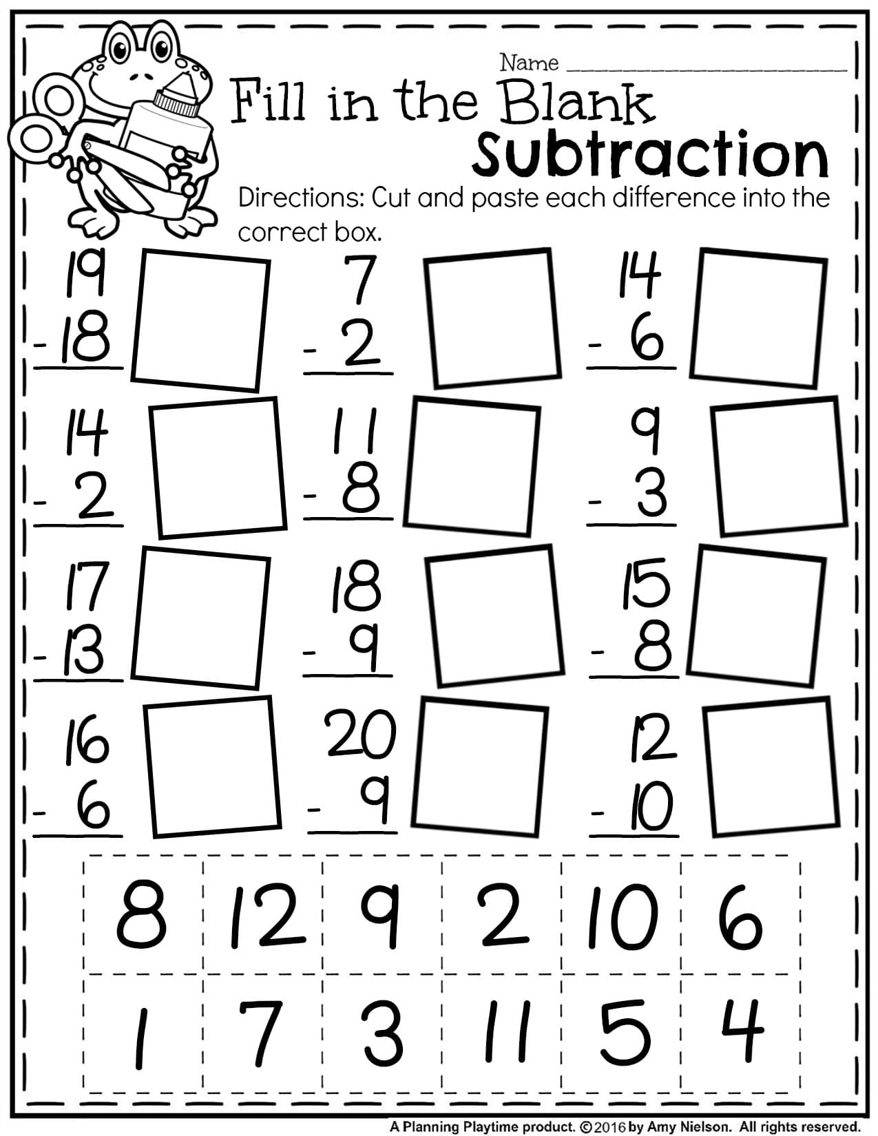 First Grade Summer Worksheets - Planning Playtime