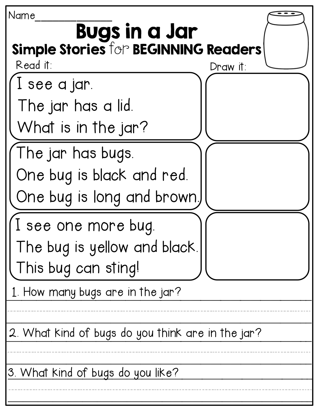 2nd Grade Reading Worksheets - Best Coloring Pages For Kids