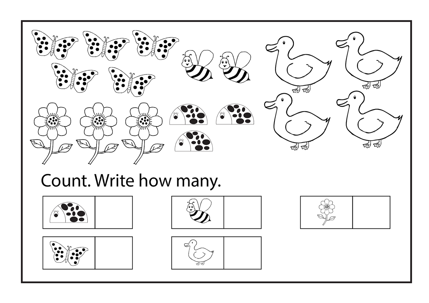 Learning Activities for 5 Year Olds Printable | Learning Printable