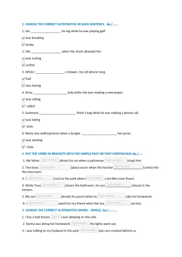 worksheet for 6th grade language arts