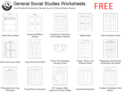worksheet for 7th grade social studies